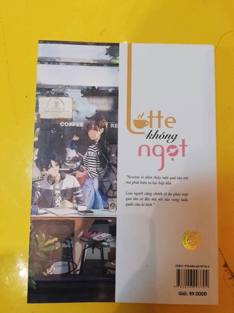 Sách - Latte Không Ngọt | BigBuy360 - bigbuy360.vn