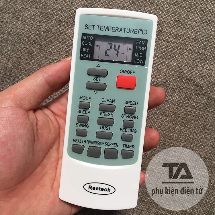 Remote điều khiển điều hòa Reetech YKR-H002E