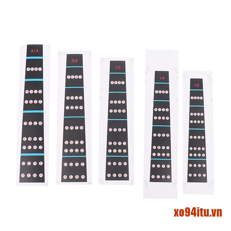 Bộ 5 Miếng Dán Cho Đàn Violin 1 / 8-4 / 4