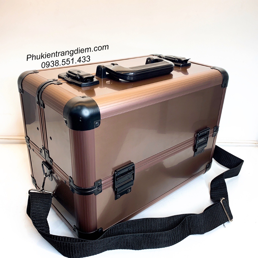 Thùng Cốp Trang Điểm Full Nhôm Chuyên Nghiệp [35 x 22 x 24] - Hình Ảnh Thực Tế