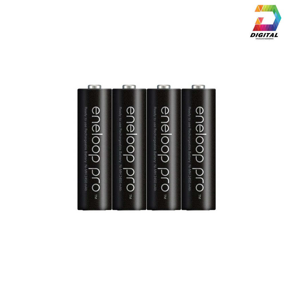 Vỉ 4 Viên Pin AA PANASONIC ENELOOP PRO 2550mAh Chính Hãng Nội Địa Thị Trường JAPAN