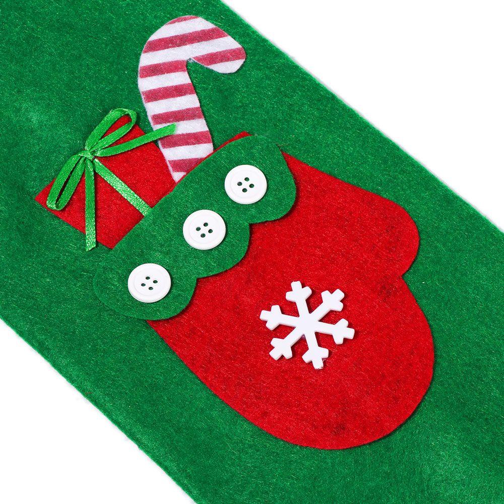 Miếng Dán Trang Trí Chai Lọ Họa Tiết Giáng Sinh Thời Trang