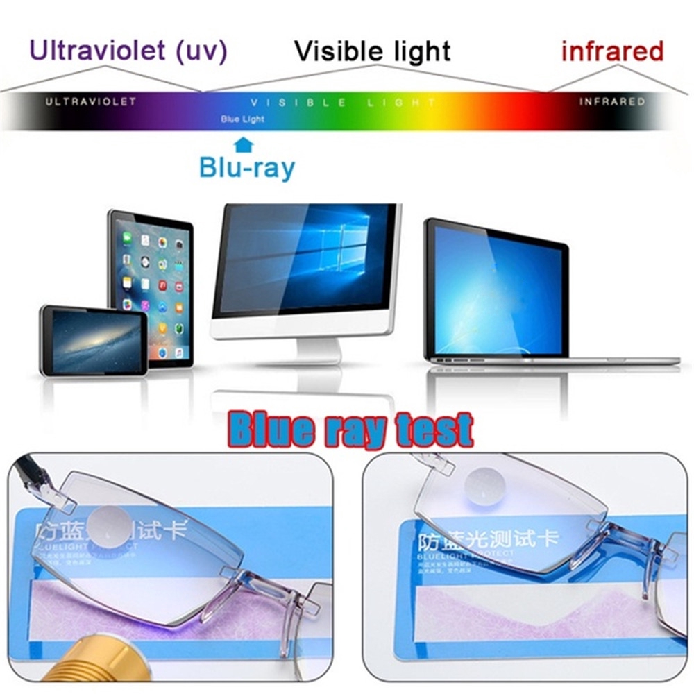 Kính Đọc Sách Chống Ánh Sáng Xanh Cho Nam Và Nữ