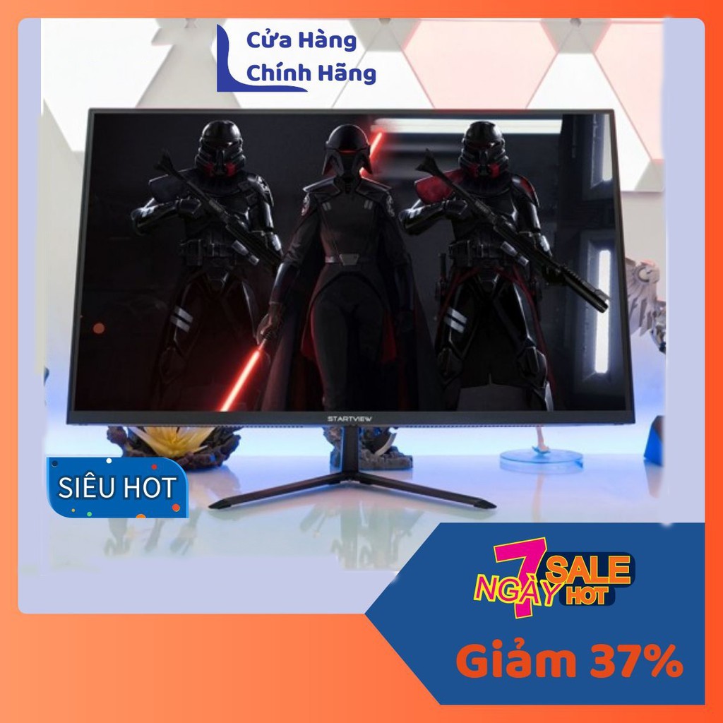 Màn hình Starview 24inch cong Full viền Gaming