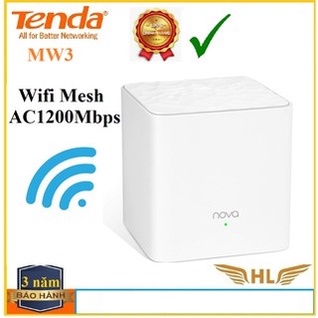 Bộ Phát Wifi AC1200 Tenda Nova MW3 1 Note-Hàng Chính Hãng