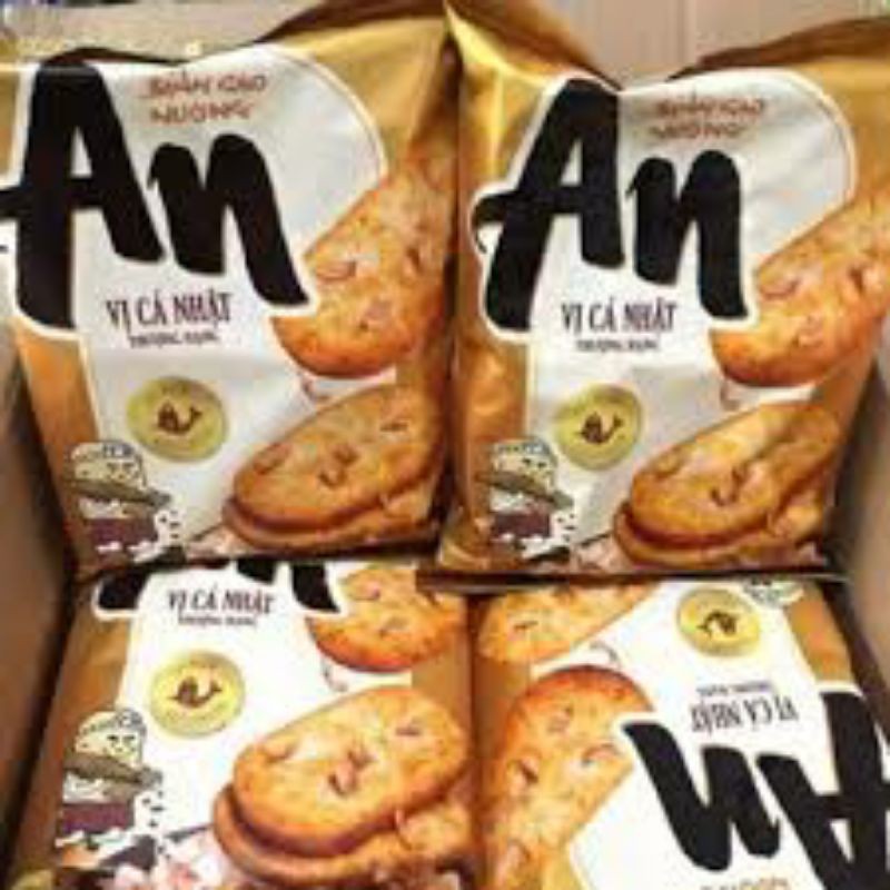 Bánh Gạo Nướng Vị Cá Nhật Thượng Hạng Orion An Gói 12P
