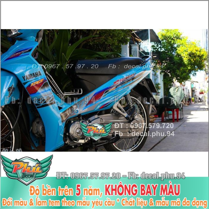 Tem rời Sirius Xanh ngọc mẫu mới (X) -1