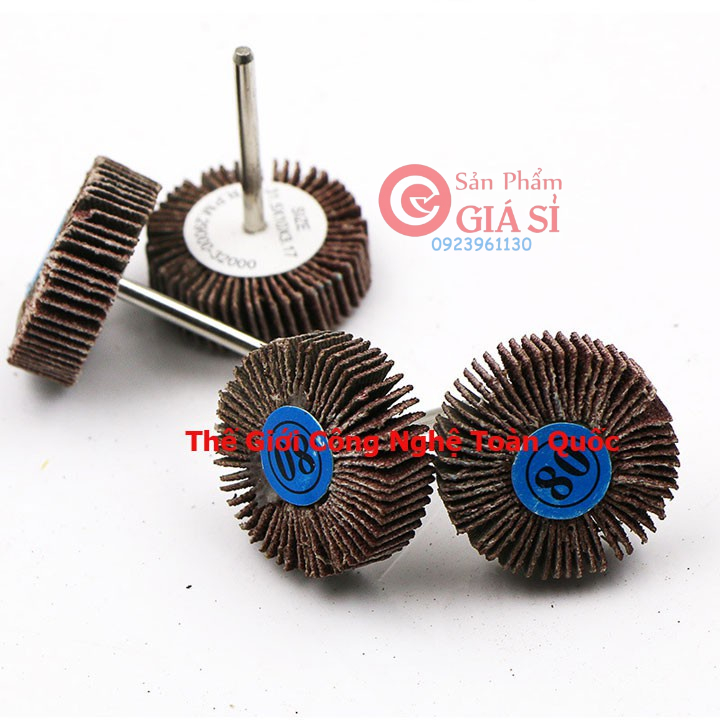 Bộ 4 đầu giáp quật tròn chân 3ly cho phụ kiện máy khoan mài khắc mini ❤️freeship❤️