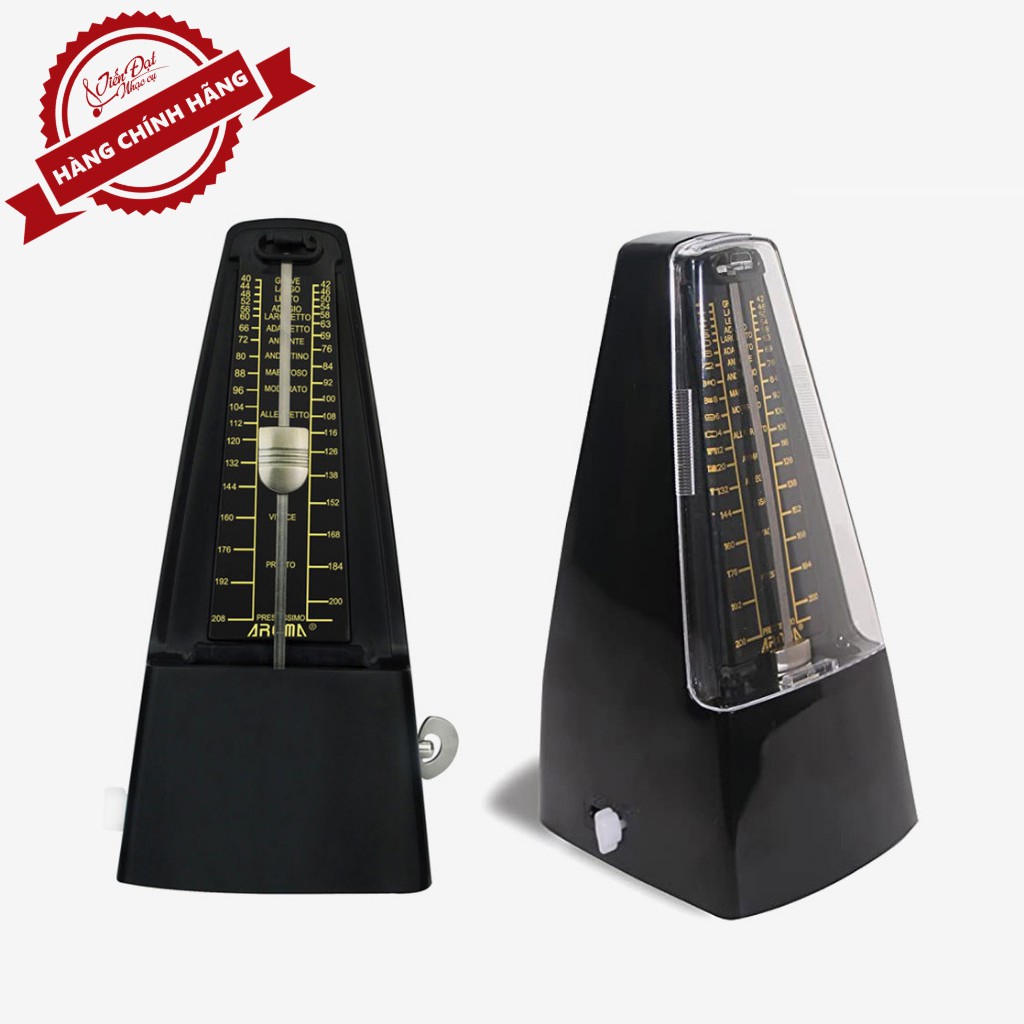 Máy Đếm Nhịp Piano Metronome Aroma AM-706, AM-707 (Có Nắp Bảo Vệ) Giúp Người Chơi Giữ Nhịp Tốt