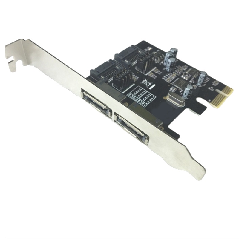 Card Điều Khiển Pci-Express Pcie 2.0 Cho Sata Iii Esata Iii Ssd Hdd