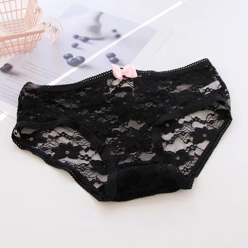 Quần Lót Ren Nữ - Quần Lót Nữ thoáng khí sexy gợi cảm tạo đường cong quyến rũ DAN STORE Mã 9171