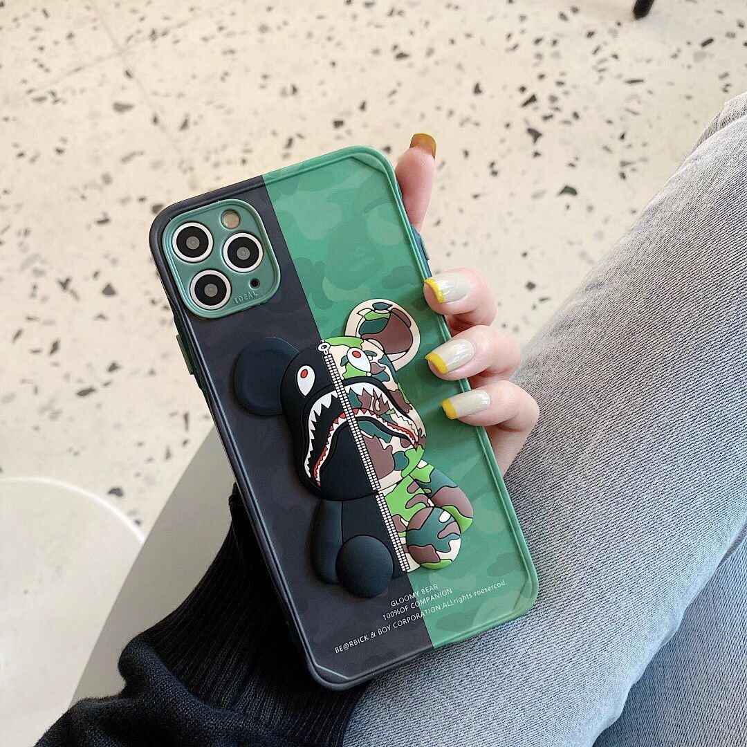 Ốp điện thoại họa tiết hoạt hình 3D cho Iphone 11 Pro Max X Xs Xr Xsmax 6 6s Se 2020 7 8 Plus | BigBuy360 - bigbuy360.vn