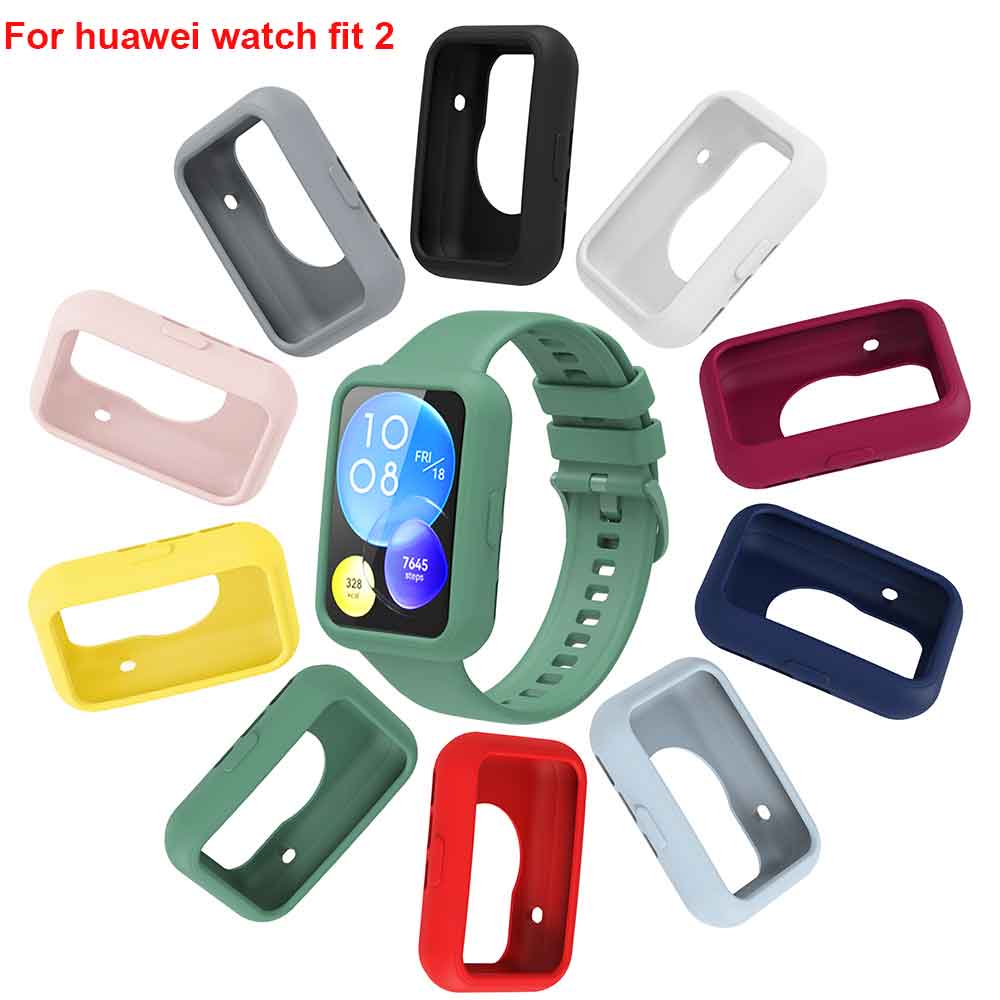 Khung Silicone Bảo Vệ Màn Hình Đồng Hồ Thông Minh Huawei Watch Fit 2 Fit2