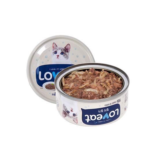 Pate cho mèo Hàn Quốc Loveat lon 90g