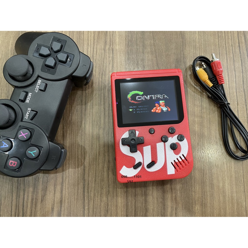 MÁY CHƠI GAME 4 NÚT CẦM TAY SUP GAME BOX 400 IN 1 PLUS | BigBuy360 - bigbuy360.vn