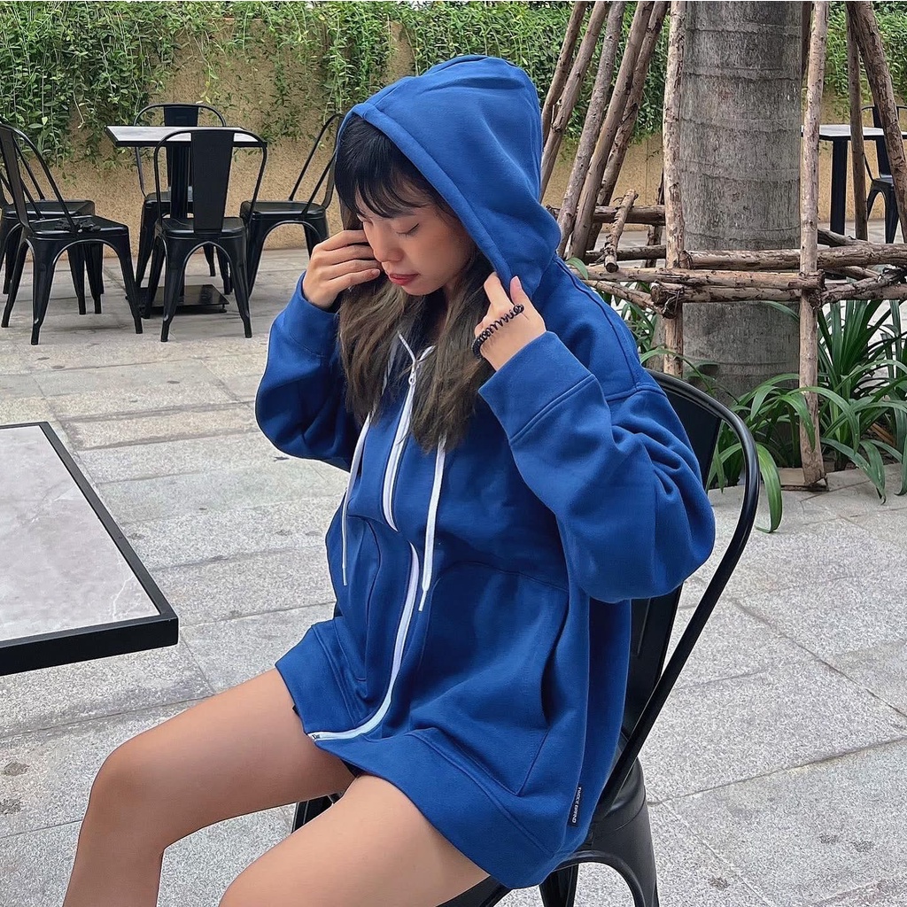 Áo Khoác nỉ Hoddie Zip Signature by TWOCE