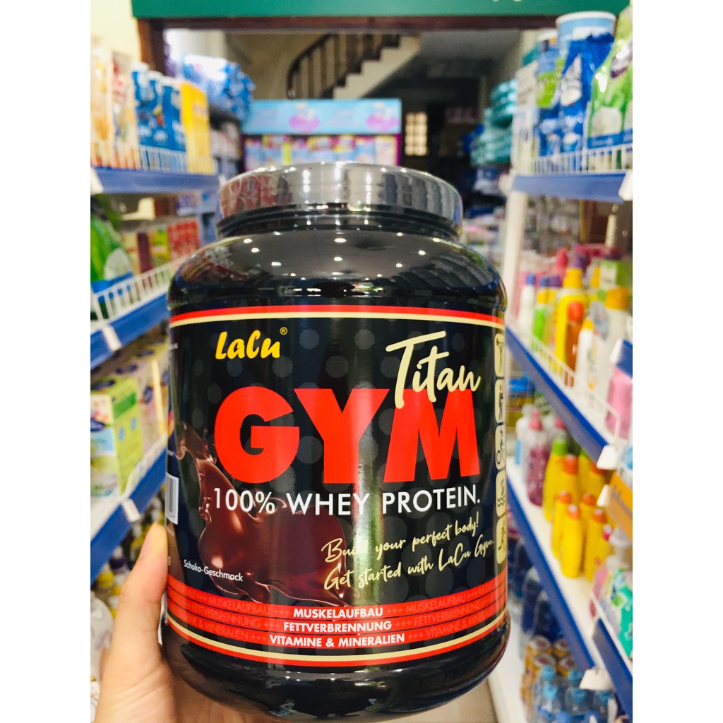 Sữa Cho Người Tập Gym Lacu Whey Titan 1KG (100% Whey protein)