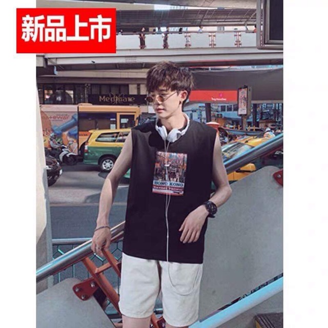 Áo tanktop Hong Kong ô vuông HARIQUEEN