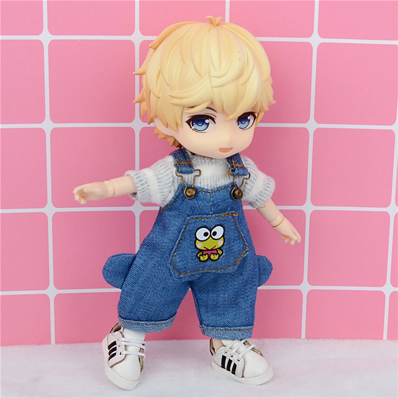 Bộ áo liền quần dễ thương cho búp bê 1/12 BJD GSC OB11
