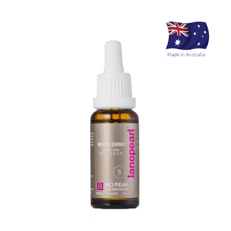 Serum làm trắng da nhau thai cừu White Swan Lanopearl 25ml Úc
