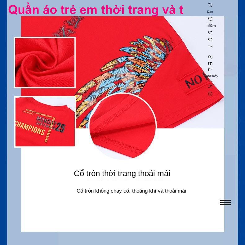 quần bé traiQuần áo trẻ em, bé trai mùa hè, hè 2021 em bộ đồ hai mảnh 9 short cotton thun tay ngắn đẹp