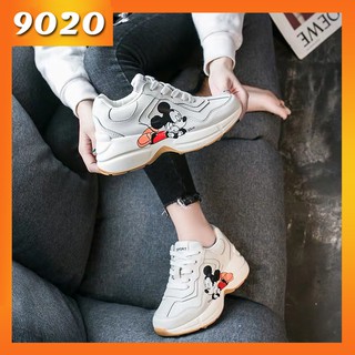 [9020store] Phiên bản Hàn Quốc của giày thể thao Mickey Mouse hoang dã