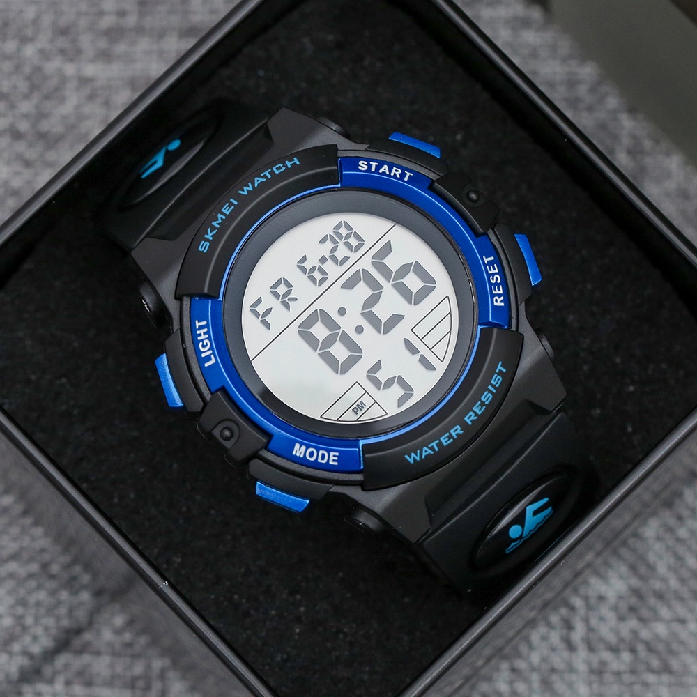 Đồng Hồ Nam Điện Tử Thể Thao Pin Nhật, Kháng Nước SKMEI - 1266BU - Hàng Chính Hãng