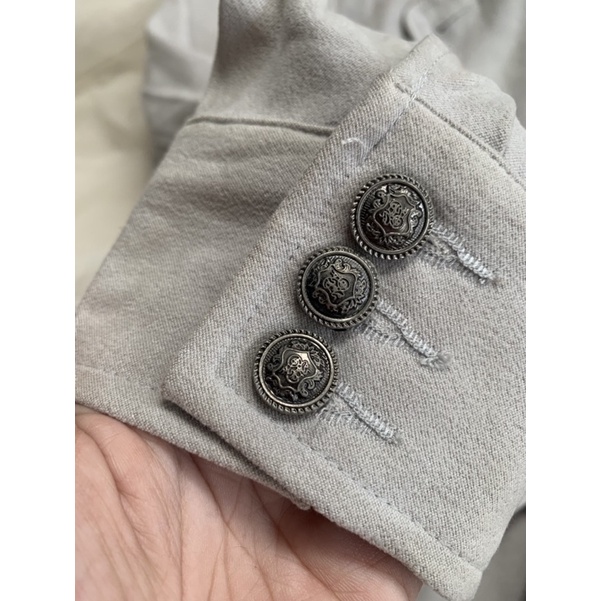 Áo măng tô nữ B193 size M dáng ngắn chất da lộn mỏng 2hand Hàn si tuyển ảnh thật