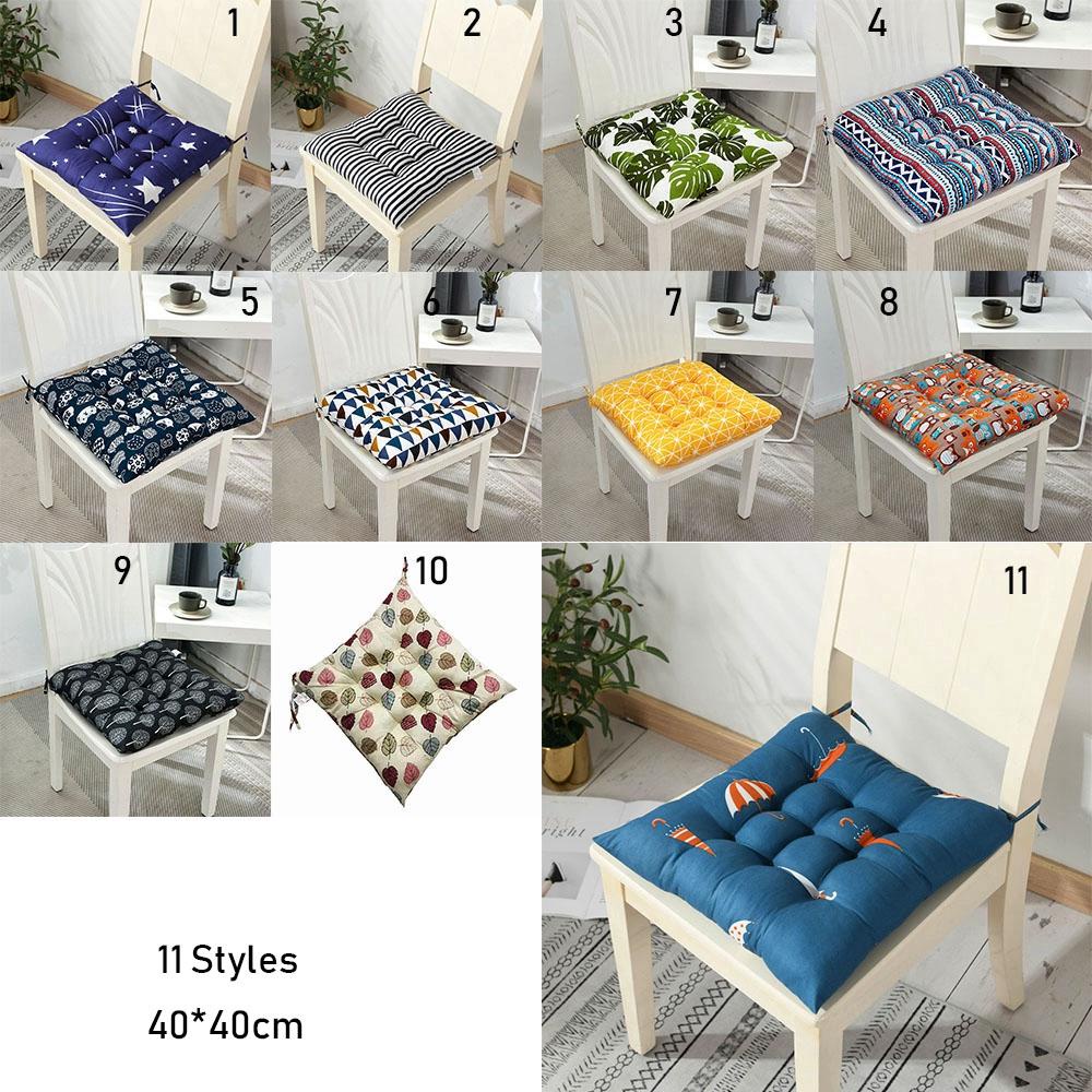 FAY Đệm Cotton Lót Ghế Ngồi In Họa Tiết Hoạt Hình Dễ Thương