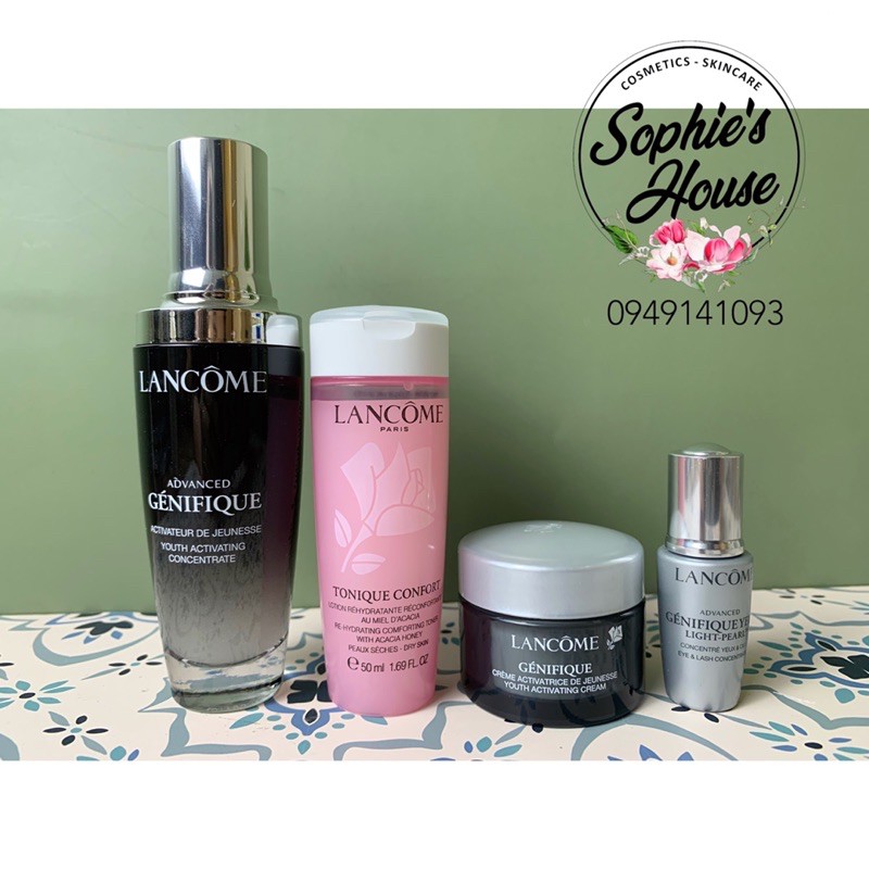 [Mã COSSALE27 giảm 80K đơn 1000K] Set dưỡng da Lancome Advanced Genifique