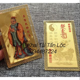 Kim bài khai trí vạn sự hanh thông