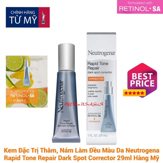 Kem Thâm, Nám Làm Đều Màu Da Neutrogena ‪Rapid Tone Repair Dark Spot Corrector