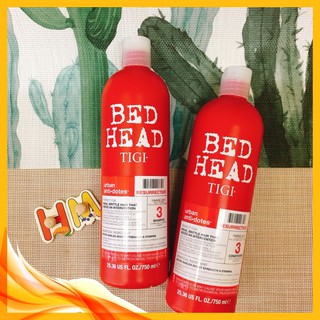 [HÀNG NỔI BẬT] Cặp Dầu Gội - Xả TIGI Bed Head Màu Đỏ [VOCHER KHỦNG]