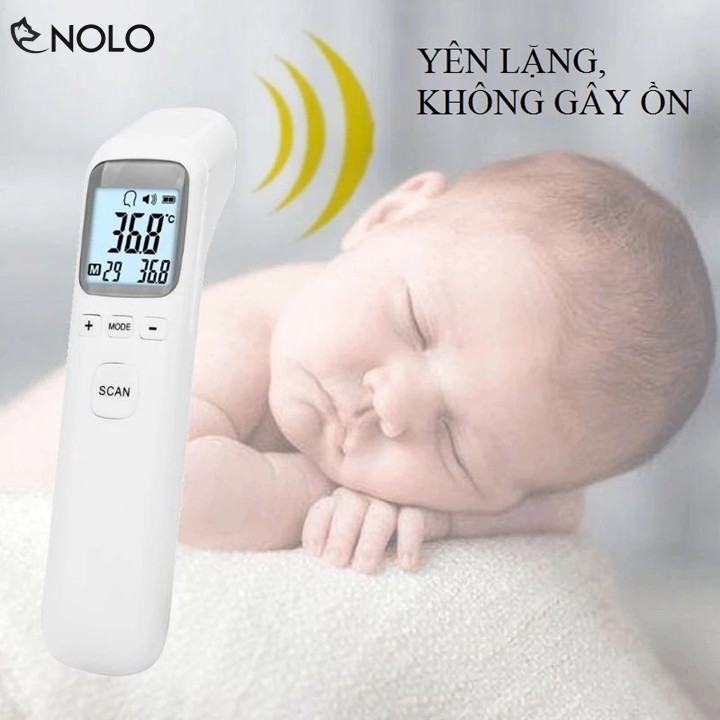 Dụng Cụ Nhiệt Kế Hồng Ngoại Đo Nhiệt Độ Cơ Thể, Môi Trường Sống, Nước Infrared Model T1803 Màn Hình Số LCD Khoảng Cá