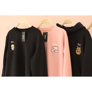 Áo sweater nỉ dày