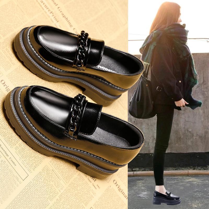 Giày Lười Đế Dày Thời Trang Nữ Tính
