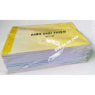 Giấy Giới Thiệu [ Mẫu giấy giới thiệu ]