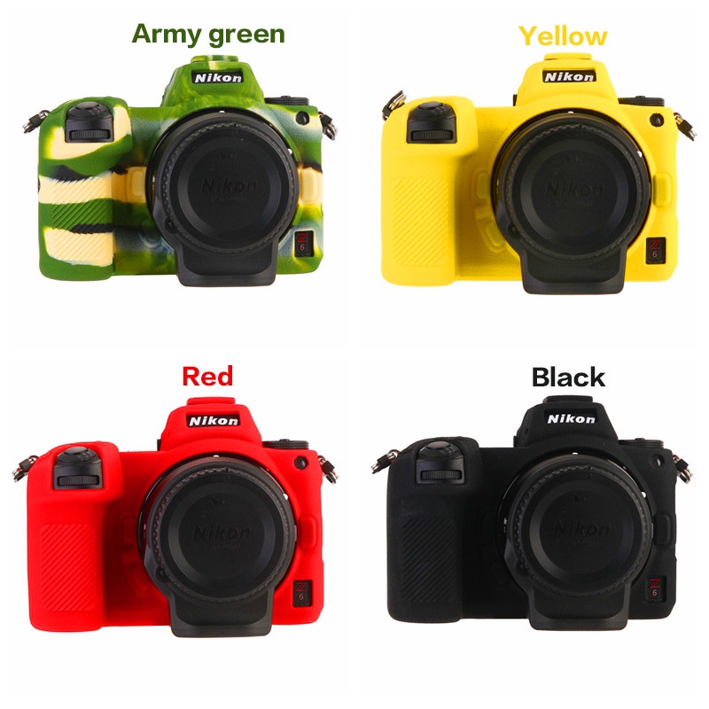 Ốp Lưng Silicon Mềm Chống Trầy Cho Máy Ảnh Nikon Z6 Z7 II Z6 II
