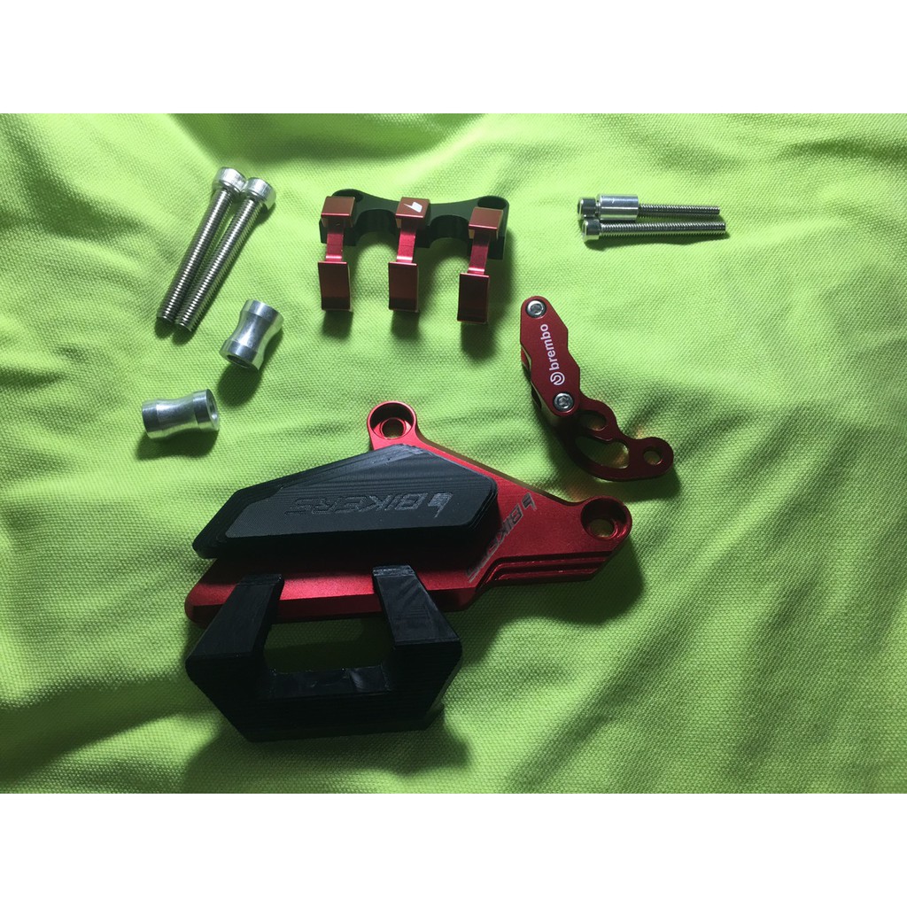 COMBO BỘ BIKER CNC CAO CẤP CHO SH 2017-2019  ( chi tiết liệt kê bên dưới)