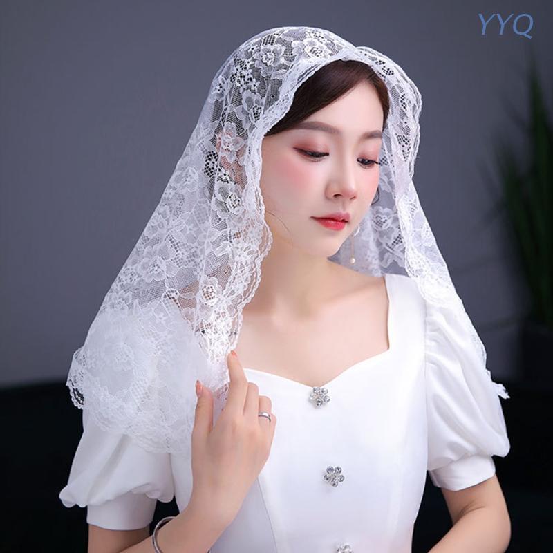 Khăn Voan Trùm Đầu Cho Cô Dâu
