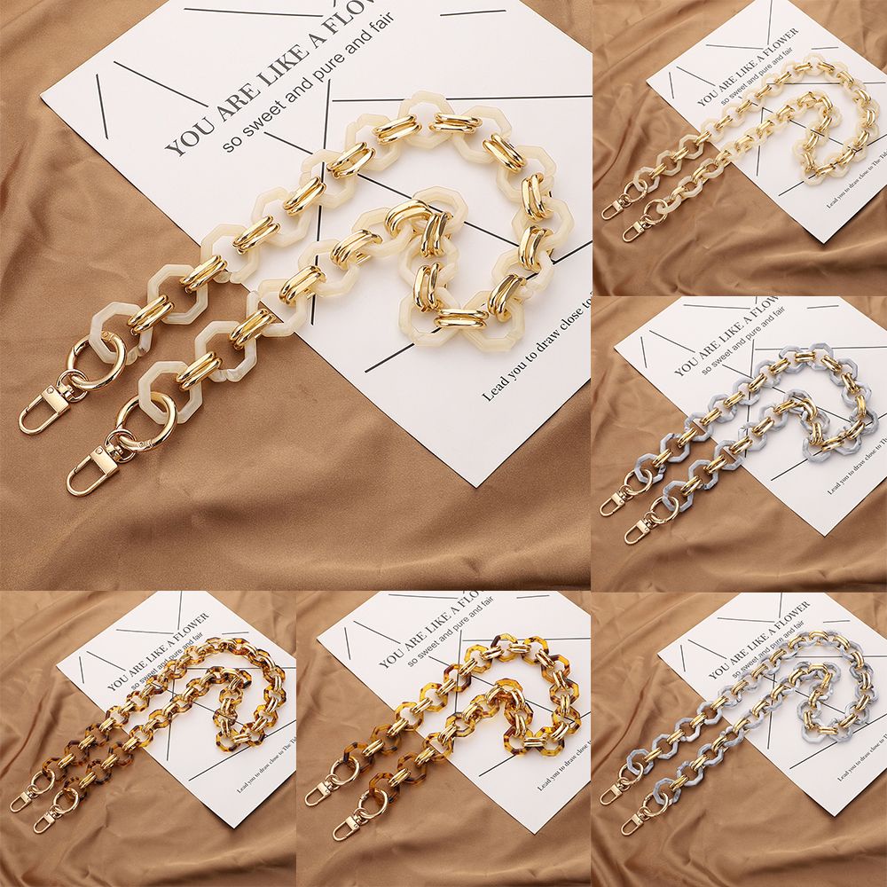 Dây xích đeo túi xách thay thế bằng nhựa acrylic