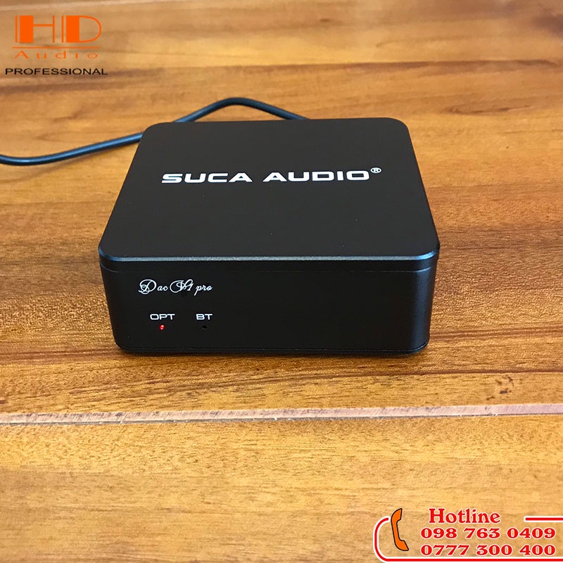 Giải Mã Âm Thanh DAC Bluetooth SUCA V1 Pro Ver2 – Hỗ Trợ 5.0/LDAC