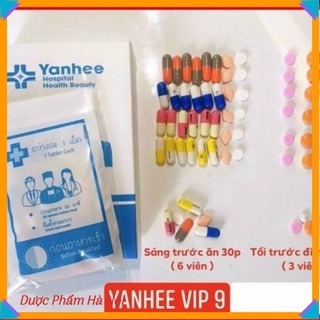 Giảm cân an toàn Yanhee Vip 9 Thái Lan, hỗ trợ giảm cân cấp tốc, giảm béo hiệu quả trong 7 ngày giảm 3kg