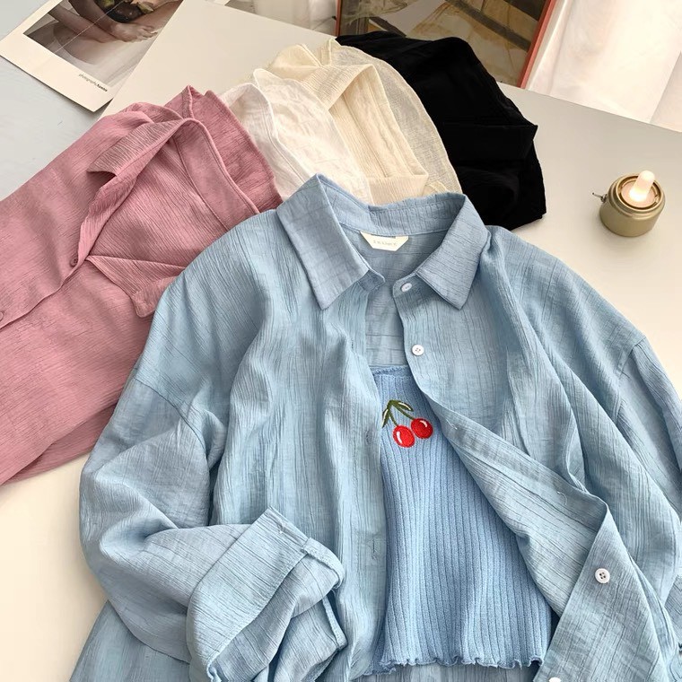 Áo sơ mi chất đũi hot | BigBuy360 - bigbuy360.vn