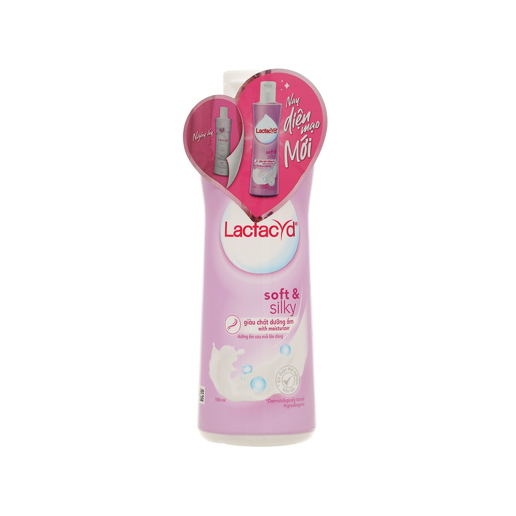 Dung dịch vệ sinh Phụ Nữ Lactacyd Soft &amp; Silky / Pro Sensitive 250ml