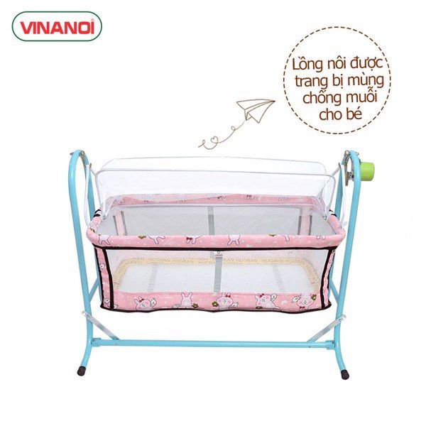 NÔI VÕNG TỰ ĐỘNG CHO BÉ 2 TRONG 1 NV25 - THƯƠNG HIỆU VINANOI - BẢO HÀNH CHÍNH HÃNG 1 NĂM - SẢN XUẤT TẠI VIỆT NAM