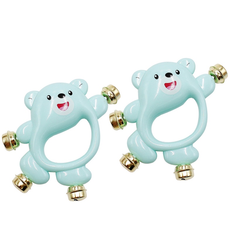 Đồ Chơi Chuông Lắc Tạo Âm Thanh Vui Nhộn 5in Cho Bé Sơ Sinh