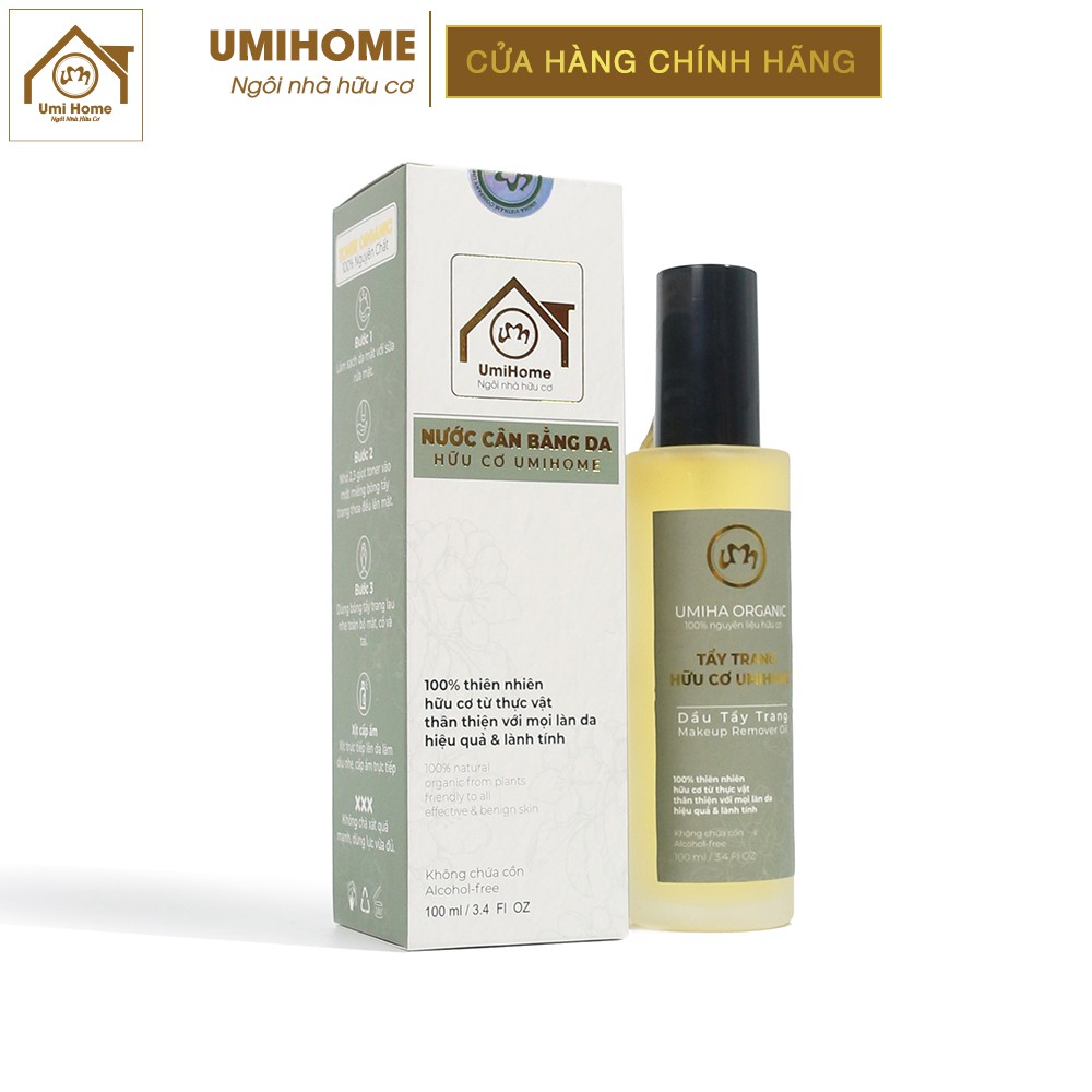 Dầu tẩy trang UMIHOME Cleansing Oil 50/100ml làm sạch dưỡng ẩm da chuyên sâu