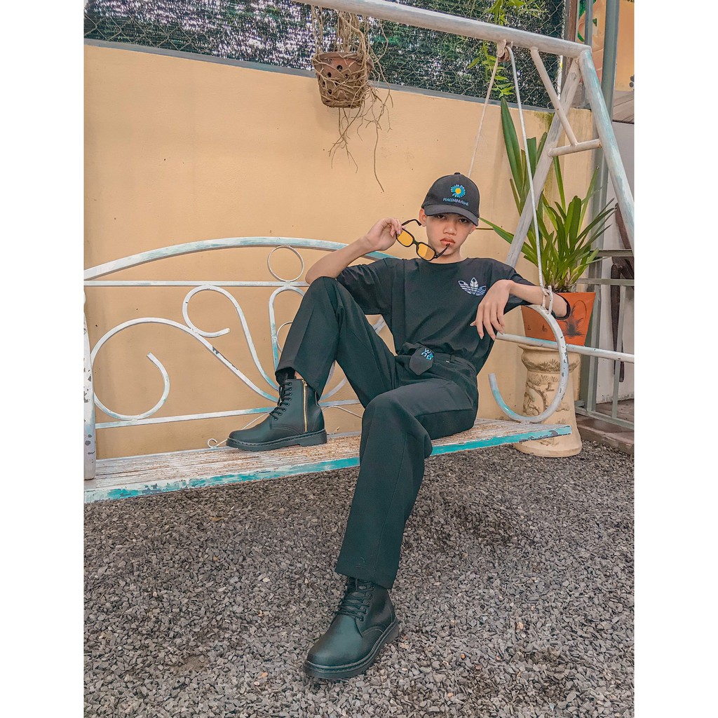 QUẦN vải Hàn Quốc dáng suông cao cấp cho nam quần ống rộng vải tuyết mưa siêu tôn dáng | BigBuy360 - bigbuy360.vn