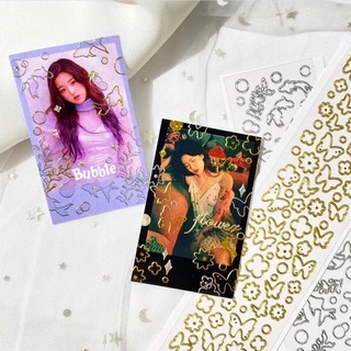 Tấm sticker Twinkle Line nhiều họa tiết xinh xắn (Hàng có sẵn)